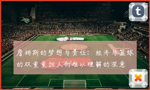 詹姆斯的梦想与责任：经济与篮球的双重重担人们难以理解的深意